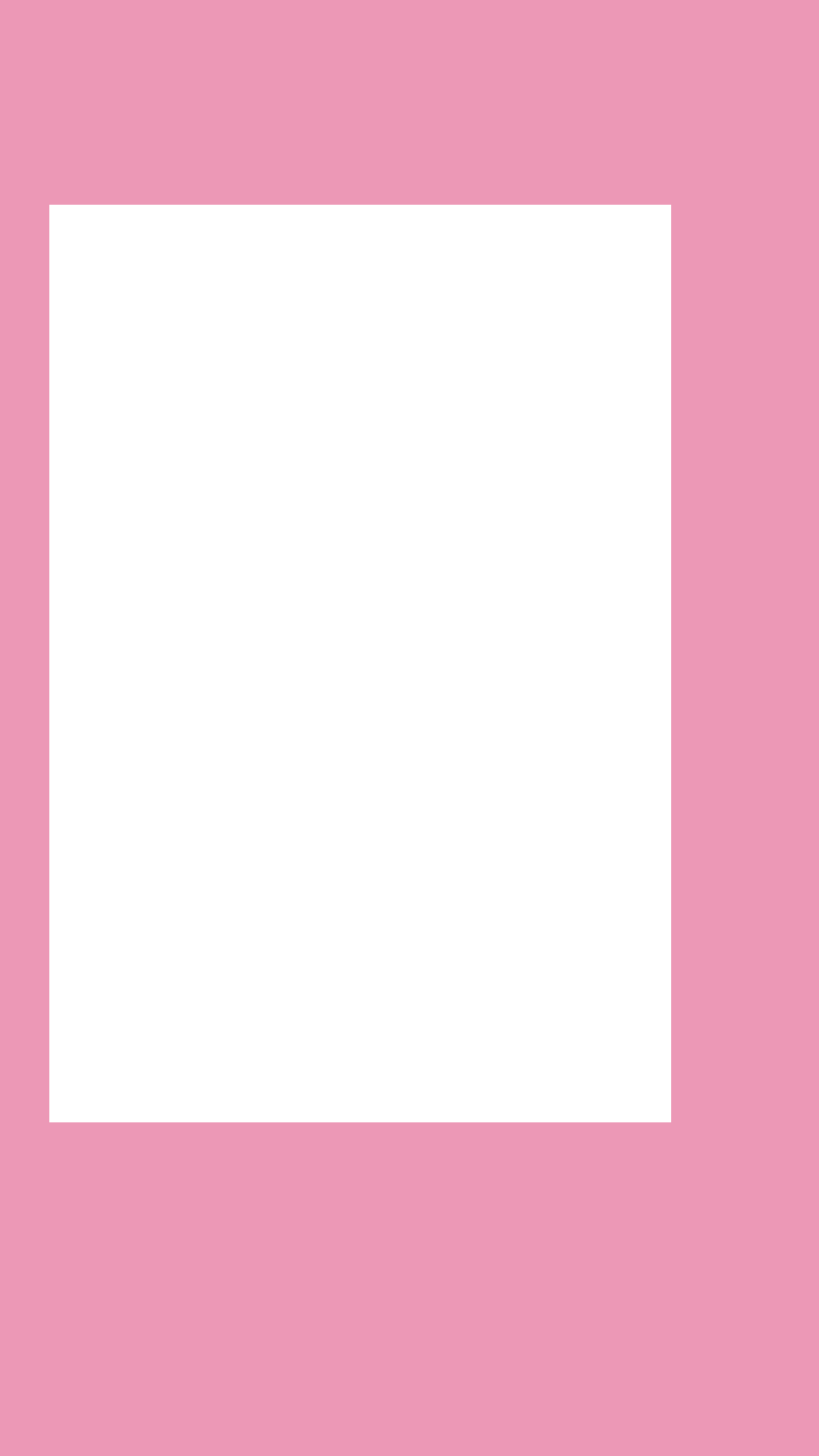 Pinterest Idea ads safe zone template: transparent 1080×1920 PNG with the top 270 px, bottom 440 px, left 65 px and right 195 px shaded red